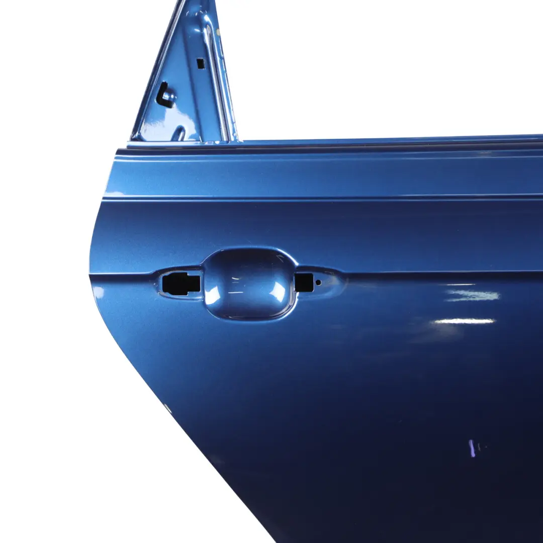 Volkswagen VW Polo AW Door Rear Right O/S Reef Blue Metallic - B5K - SKU 2GS833056M-REB - Part number 2GS833056M