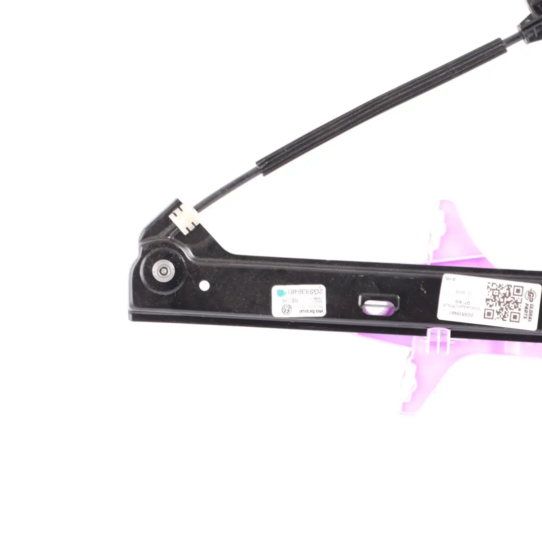Volkswagen Polo MK6 5-Türer Fensterheber Mechanismus Hinten Links - SKU 2GS839461 - Teilenummer 2GS839461