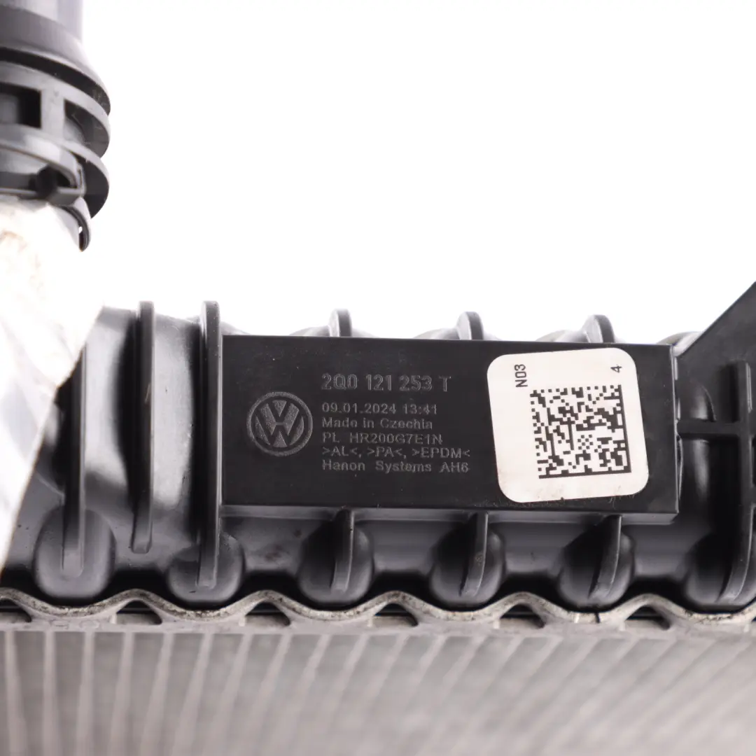 Radiator Engine Cooling Coolant Water Unit to VW Volkswagen Polo VI with Part number 2Q0121253T VW Volkswagen Polo VI Radiator Engine Cooling Coolant Water Unit - SKU 2Q0121253T - Part number 2Q0121253T