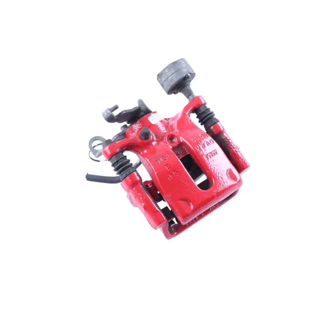 Mk6 Brake Caliper Braking Unit Housing Rear Left N/S Red 2Q0615424B to VW Polo with Part number 2Q0615423B VW Polo Mk6 Brake Caliper Braking Unit Housing Rear Left N/S Red 2Q0615424B - SKU 2Q0615423B - Part number 2Q0615423B
