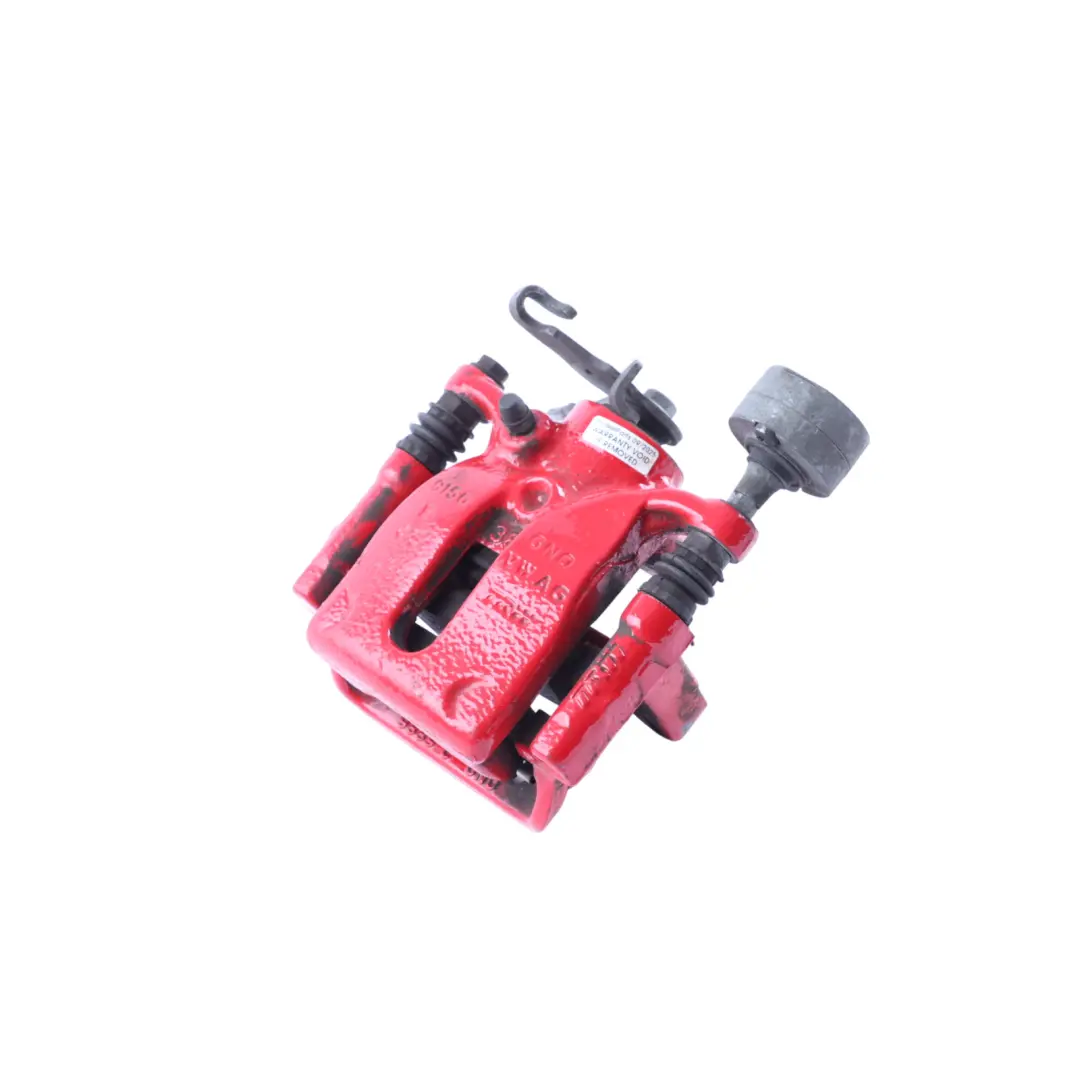 Mk6 Brake Caliper Braking Unit Housing Rear Left N/S Red 2Q0615424B to VW Polo with Part number 2Q0615423B VW Polo Mk6 Brake Caliper Braking Unit Housing Rear Left N/S Red 2Q0615424B - SKU 2Q0615423B - Part number 2Q0615423B