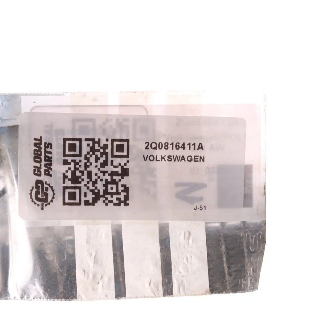 Radiator Cooler Air Conditioning A/C Condenser to VW Volkswagen Polo VI with Part number 2Q0816411A VW Volkswagen Polo VI Radiator Cooler Air Conditioning A/C Condenser - SKU 2Q0816411A - Part number 2Q0816411A