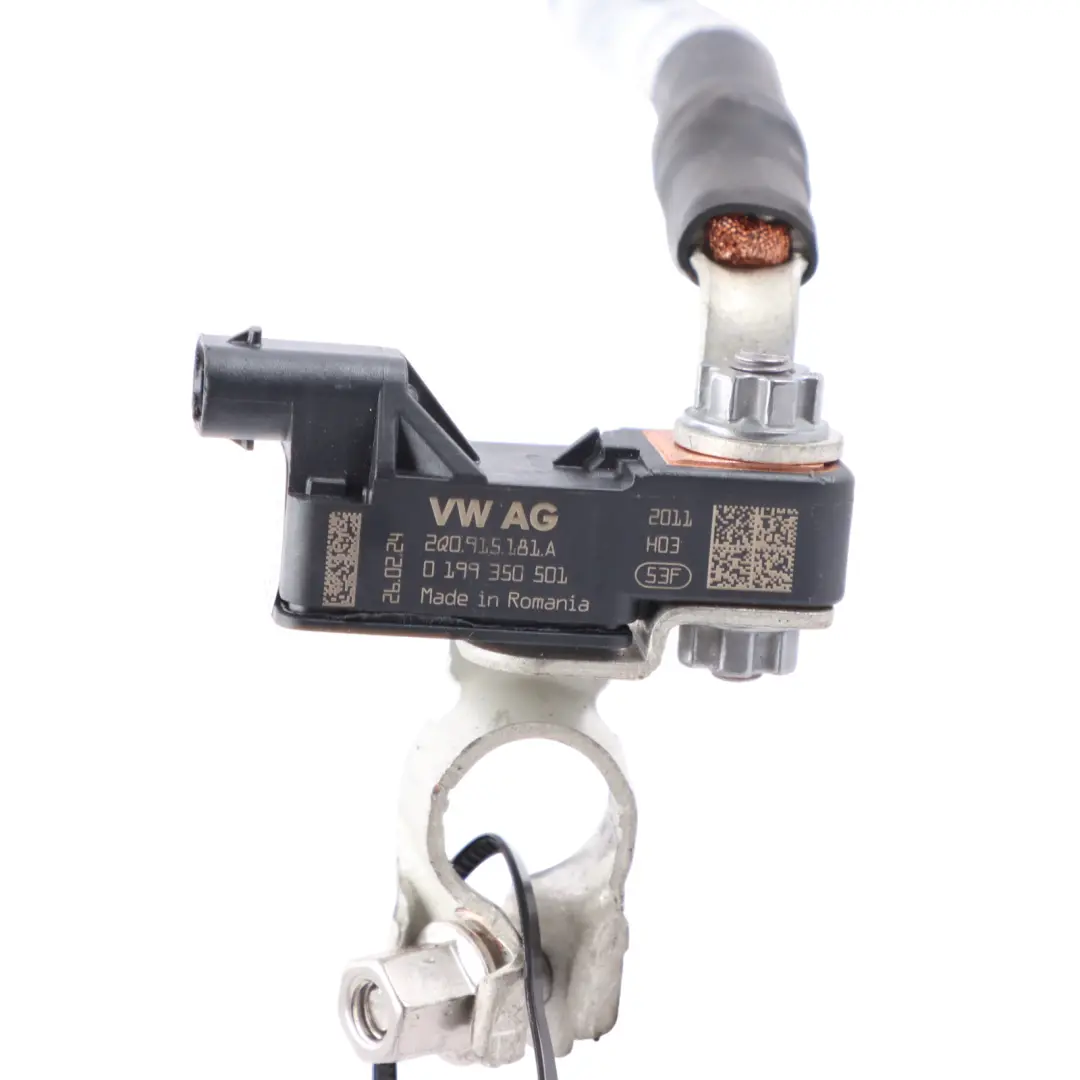 Cable Terminal Negativo Batería para Volkswagen Polo VI GTI con número de pieza 2Q0915181A Volkswagen Polo VI GTI Cable Terminal Negativo Batería - SKU 2Q0915181A - Número de pieza 2Q0915181A