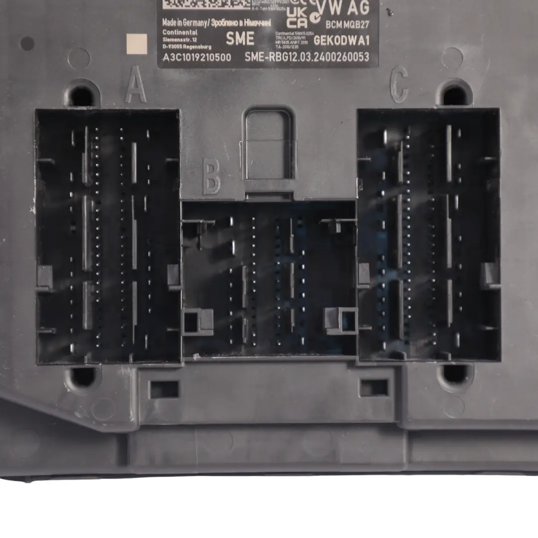 Volkswagen Polo IV Body Control Module Unit BCM ECU - SKU 2Q0937090F - Part number 2Q0937090F