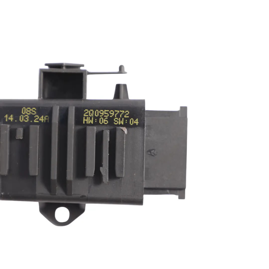 Mk6 AW Seat Ibiza Mk5 Heated Seat Module Control Unit to Volkswagen Polo with Part number 2Q0959772 Volkswagen Polo Mk6 AW Seat Ibiza Mk5 Heated Seat Module Control Unit - SKU 2Q0959772 - Part number 2Q0959772