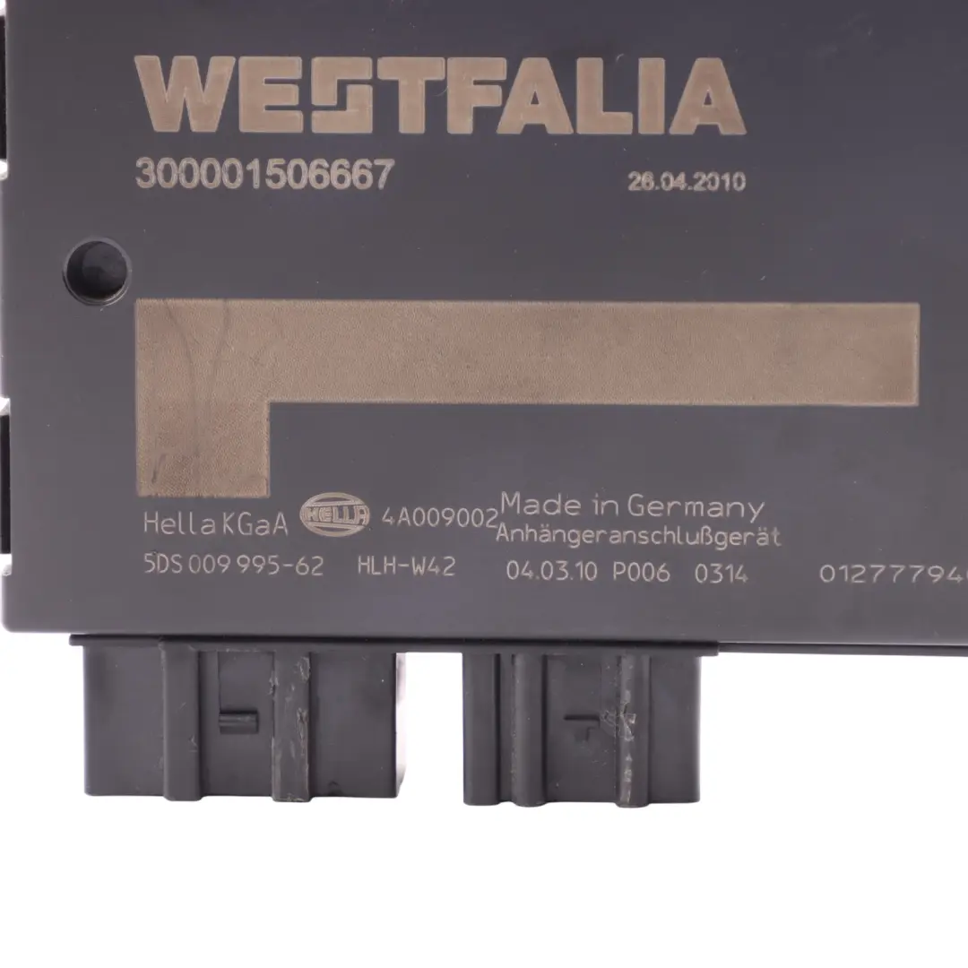 VW Touareg 7L Towing Hitch Trailer Hook Module Control Unit - SKU 300001506667 - Part number 300001506667