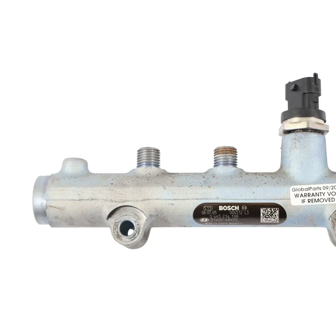 Kraftstoff Druck Einspritz Leitung Rail 31004-A450 für Hyundai H-1 2.5 CRDI mit Teilenummer 31004A450 Hyundai H-1 2.5 CRDI Kraftstoff Druck Einspritz Leitung Rail 31004-A450 - SKU 31004A450 - Teilenummer 31004A450