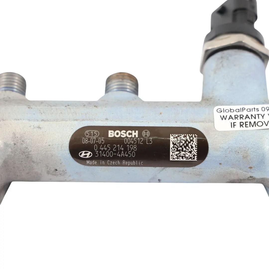 Kraftstoff Druck Einspritz Leitung Rail 31004-A450 für Hyundai H-1 2.5 CRDI mit Teilenummer 31004A450 Hyundai H-1 2.5 CRDI Kraftstoff Druck Einspritz Leitung Rail 31004-A450 - SKU 31004A450 - Teilenummer 31004A450