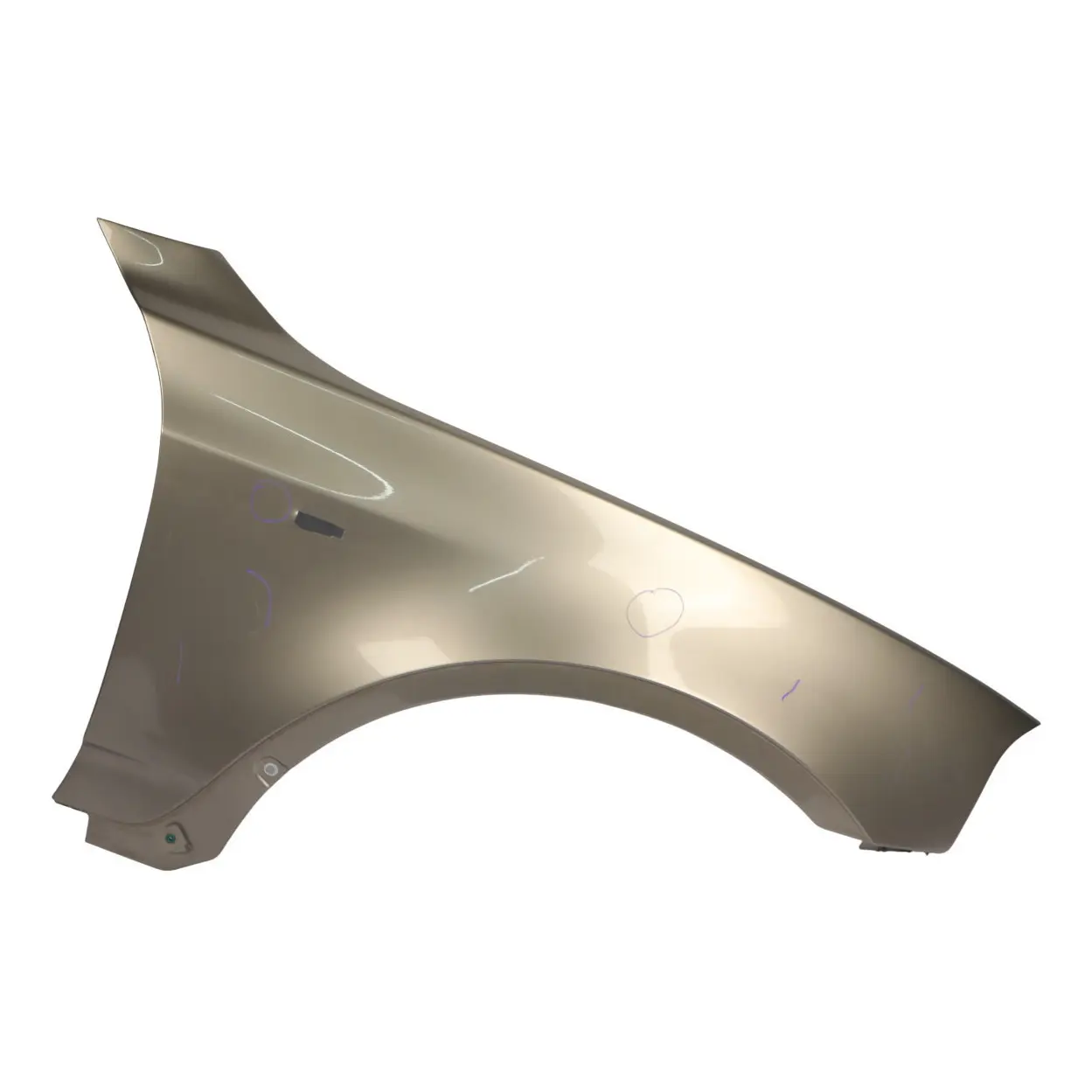 Fender Panel BMW X3 E83 Side Wing Front Right O/S Platinbronze Metallic - A53