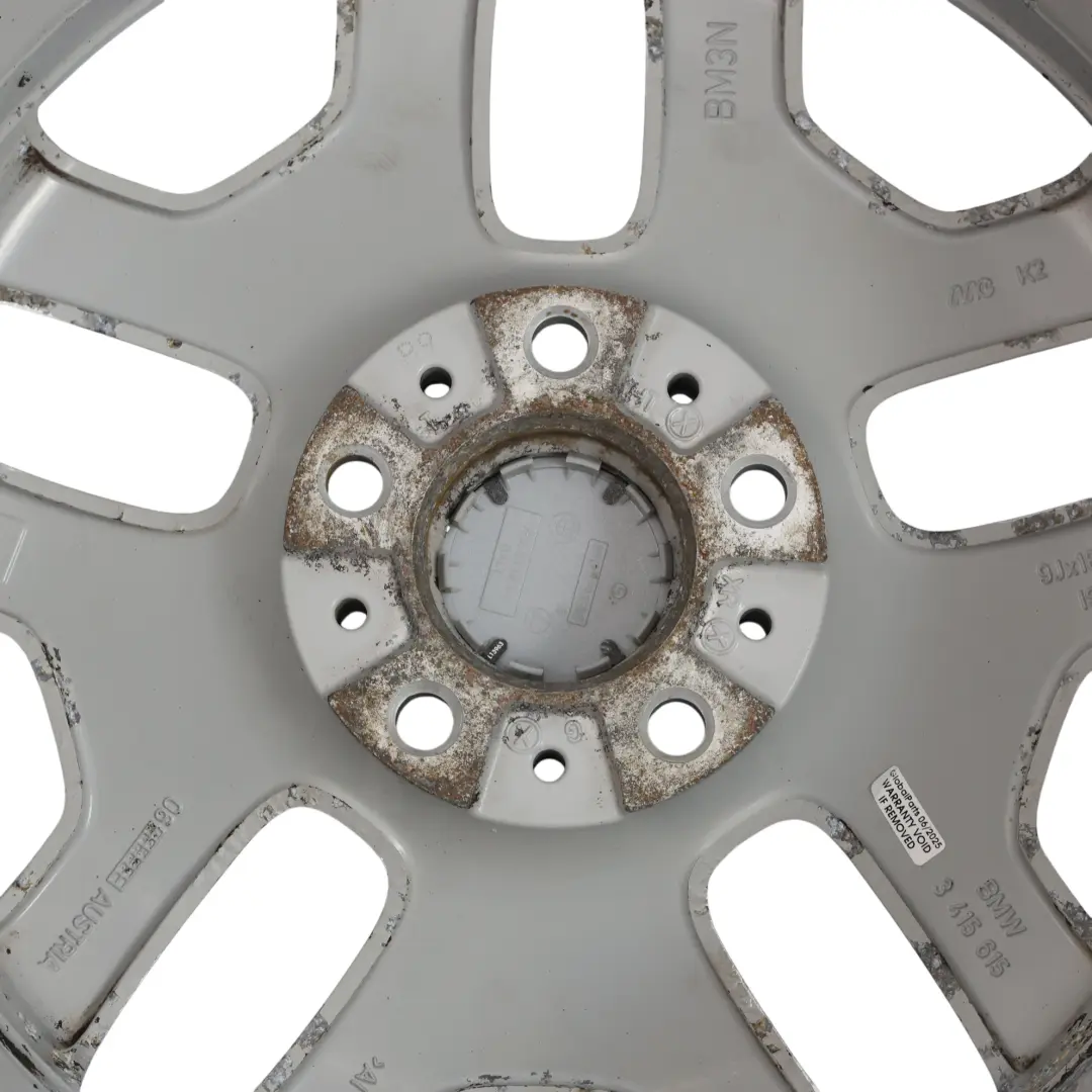 Hinten Alu Felge Alufelge 18" 9J ET:51 M Doppelspeiche 192 für BMW X3 E83 mit Teilenummer 3415615 BMW X3 E83 Hinten Alu Felge Alufelge 18" 9J ET:51 M Doppelspeiche 192 - SKU 3415615-2 - Teilenummer 3415615
