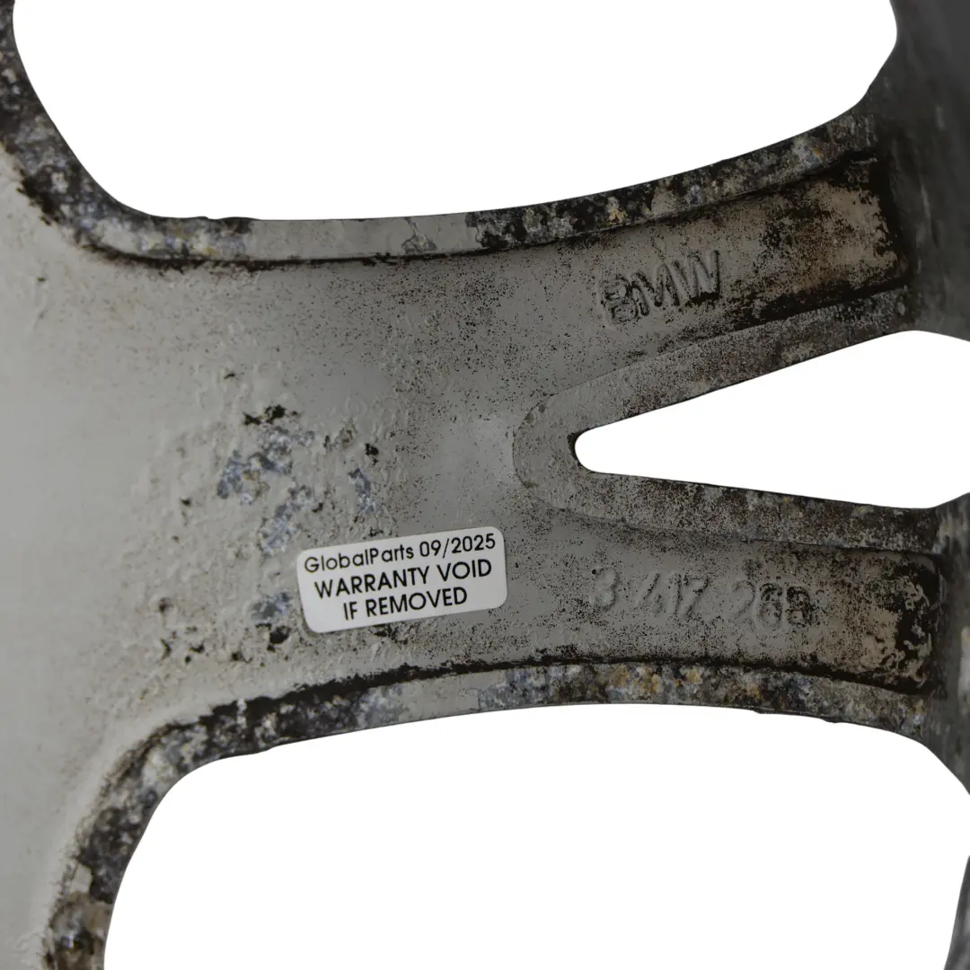 BMW X3 E83 Cerchio Posteriore In Lega Con Raggi A Y 191 19" 9J ET:51 - SKU 3417268-7 - Numero di parte 3417268