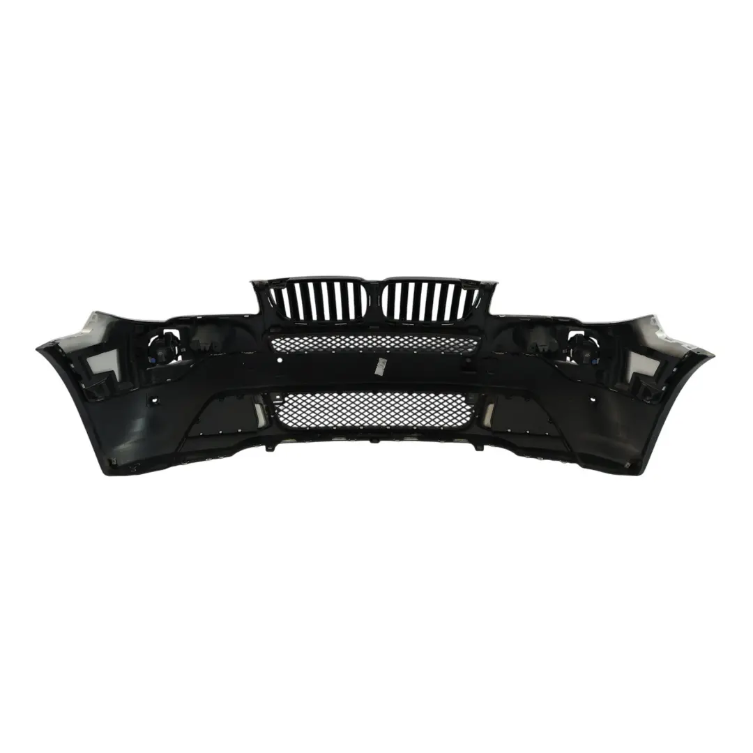 BMW X3 E83 LCI Complete Front Bumper PDC Titansilber Titan Silver - 354 - SKU 3445874-TS - Part number 3445874