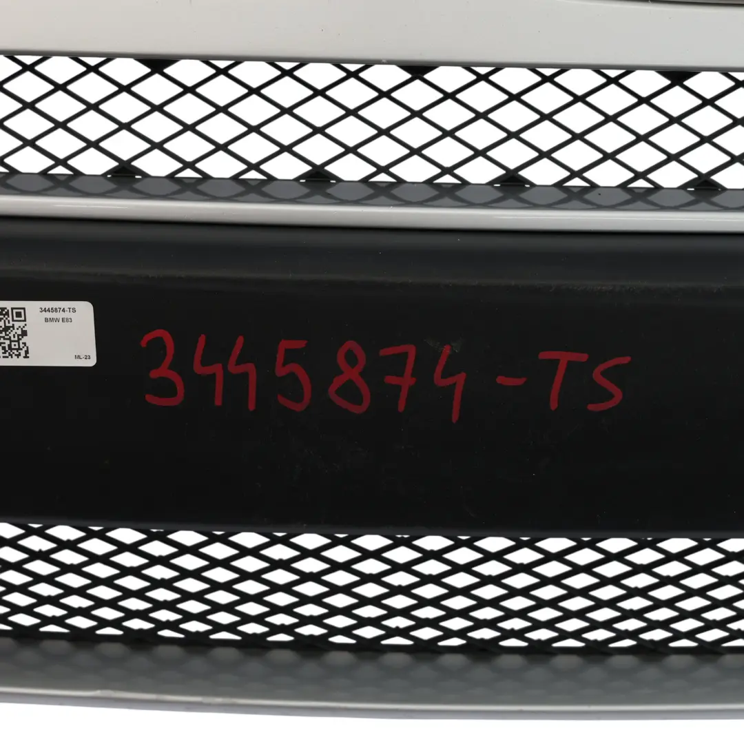 Zderzak Przedni Titansilber Srebrny Metalik - 354 do BMW X3 E83 LCI o numerze 3445874 BMW X3 E83 LCI Zderzak Przedni Titansilber Srebrny Metalik - 354 - SKU 3445874-TS - Numer Części 3445874