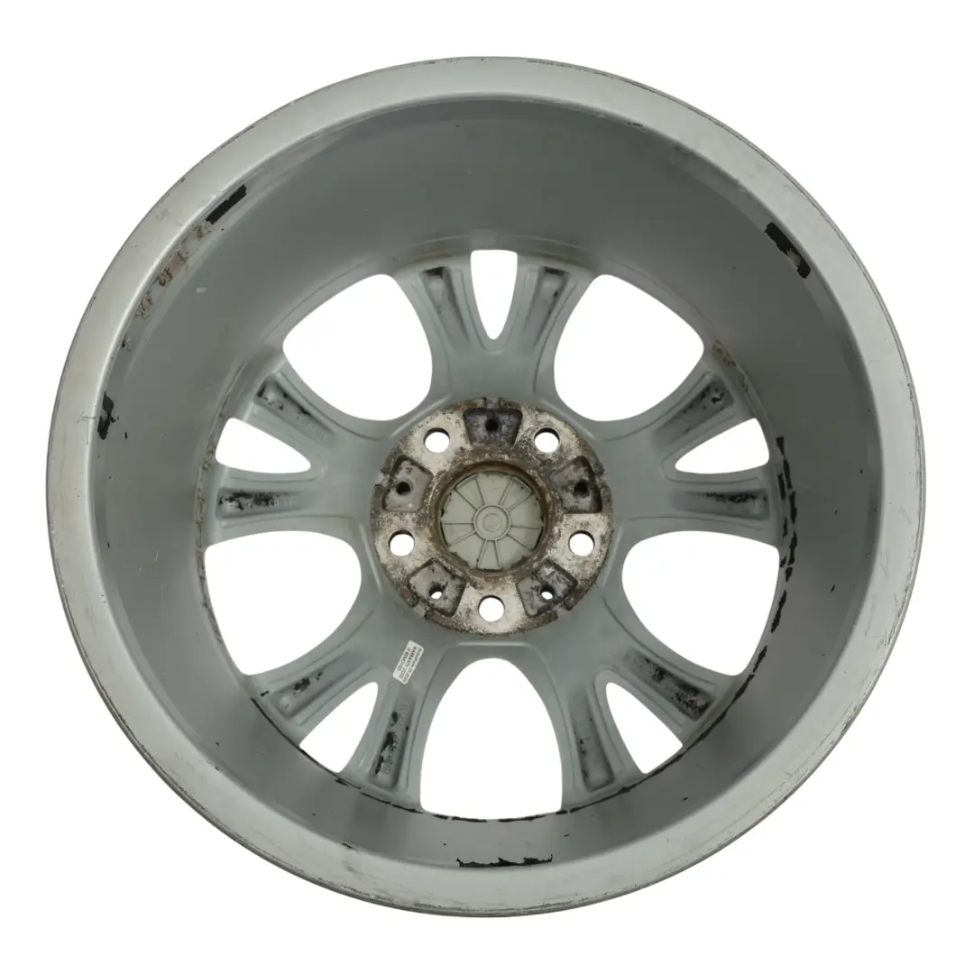 Cerchio in lega argento 17" razze a V 279 8J ET:46 per BMW X3 E83 con numero di parte 3451879 BMW X3 E83 Cerchio in lega argento 17" razze a V 279 8J ET:46 - SKU 3451879-2 - Numero di parte 3451879
