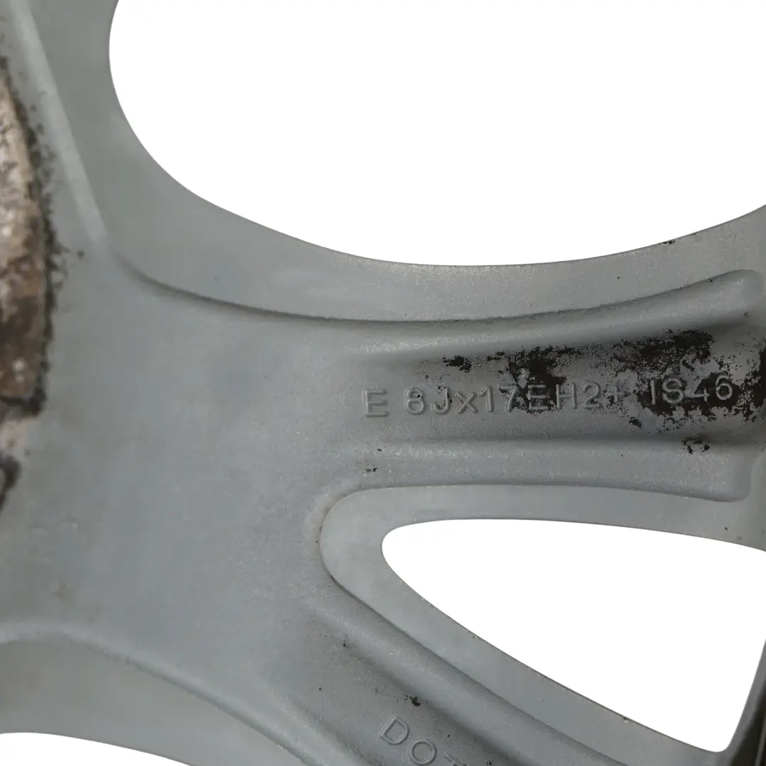 llanta de aleación de plata 17 "radios en V 279 8J ET:46 para BMW X3 E83 con número de pieza 3451879 BMW X3 E83 llanta de aleación de plata 17 "radios en V 279 8J ET:46 - SKU 3451879-2 - Número de pieza 3451879