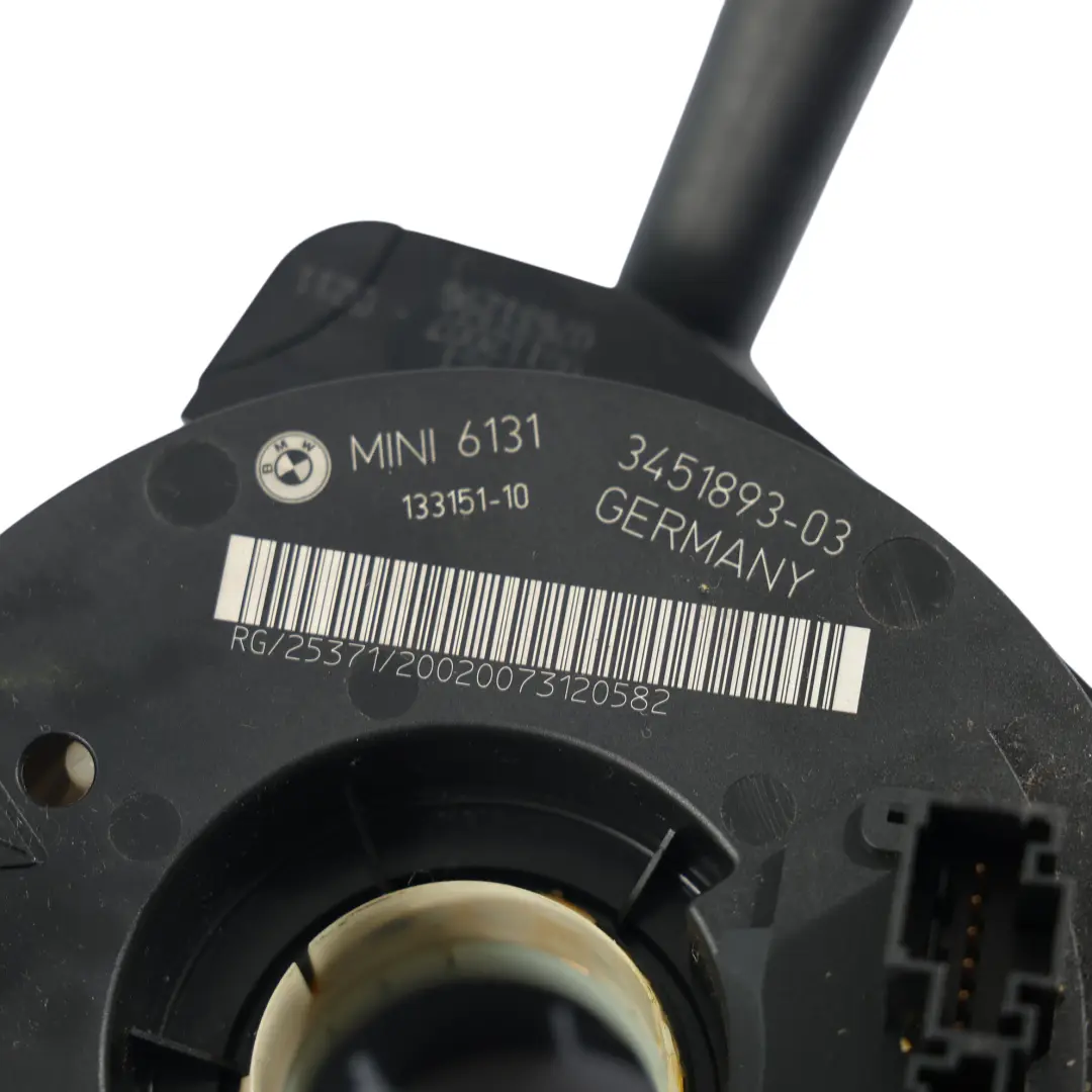 Przełącznik Zespolony Manetki Taśma do Mini Cooper R55 R56 o numerze 3451893 Mini Cooper R55 R56 Przełącznik Zespolony Manetki Taśma - SKU 3451893-1 - Numer Części 3451893