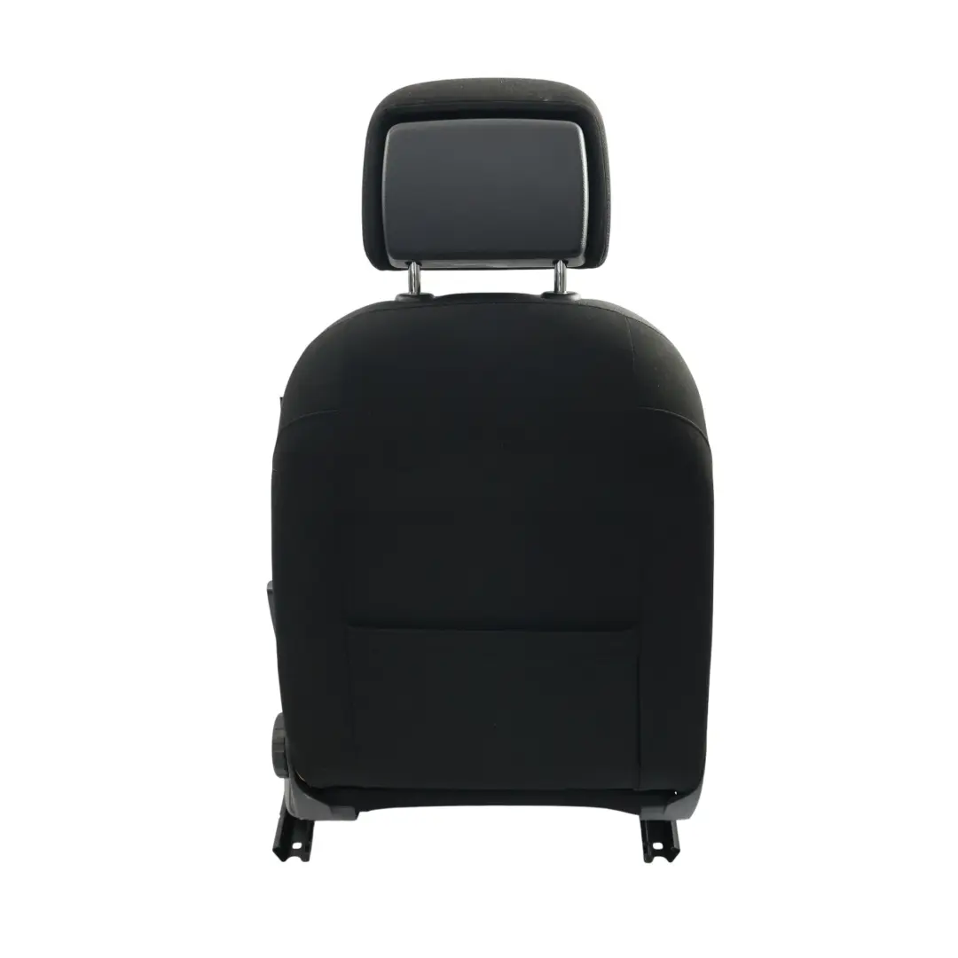 Volkswagen Passat B7 Front Seat Heated Interior Cloth Fabric Black Left N/S - SKU 3AA881805ET-1 - Part number 3AA881805ET