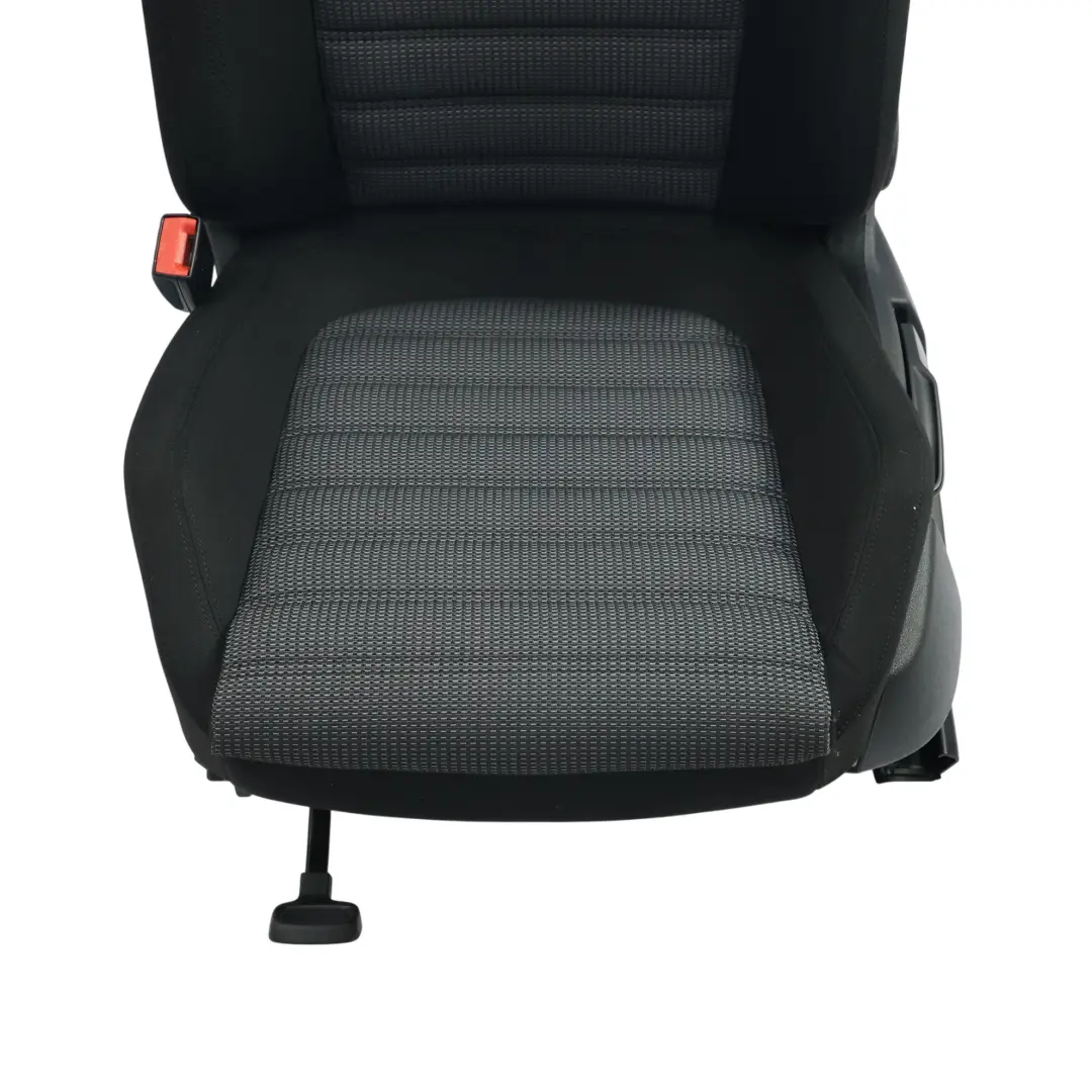 Front Seat Heated Interior Cloth Fabric Black Left N/S to Volkswagen Passat B7 with Part number 3AA881805ET Volkswagen Passat B7 Front Seat Heated Interior Cloth Fabric Black Left N/S - SKU 3AA881805ET-1 - Part number 3AA881805ET