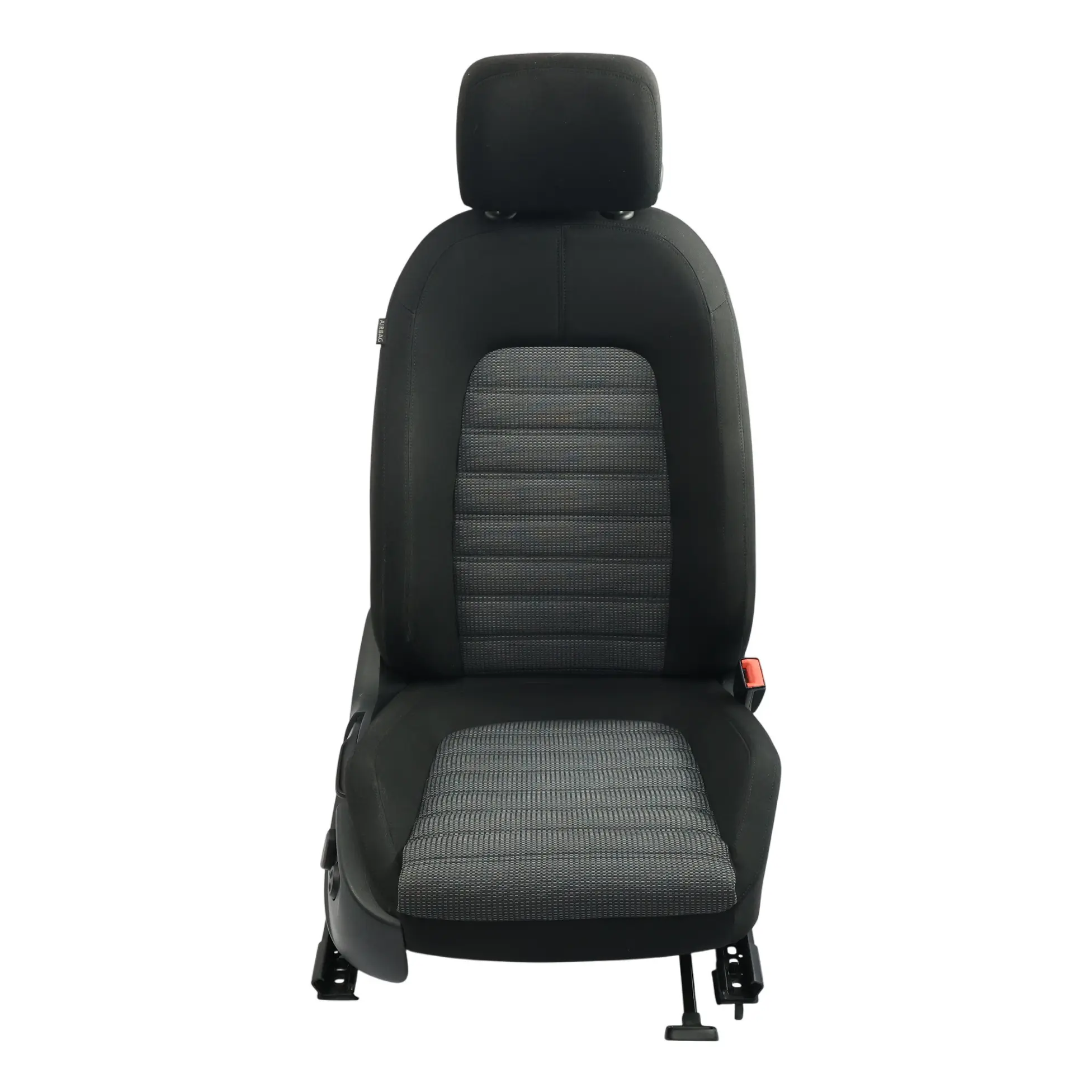 Volkswagen Passat B7 Front Seat Heated Electric Cloth Fabric Black Right O/S