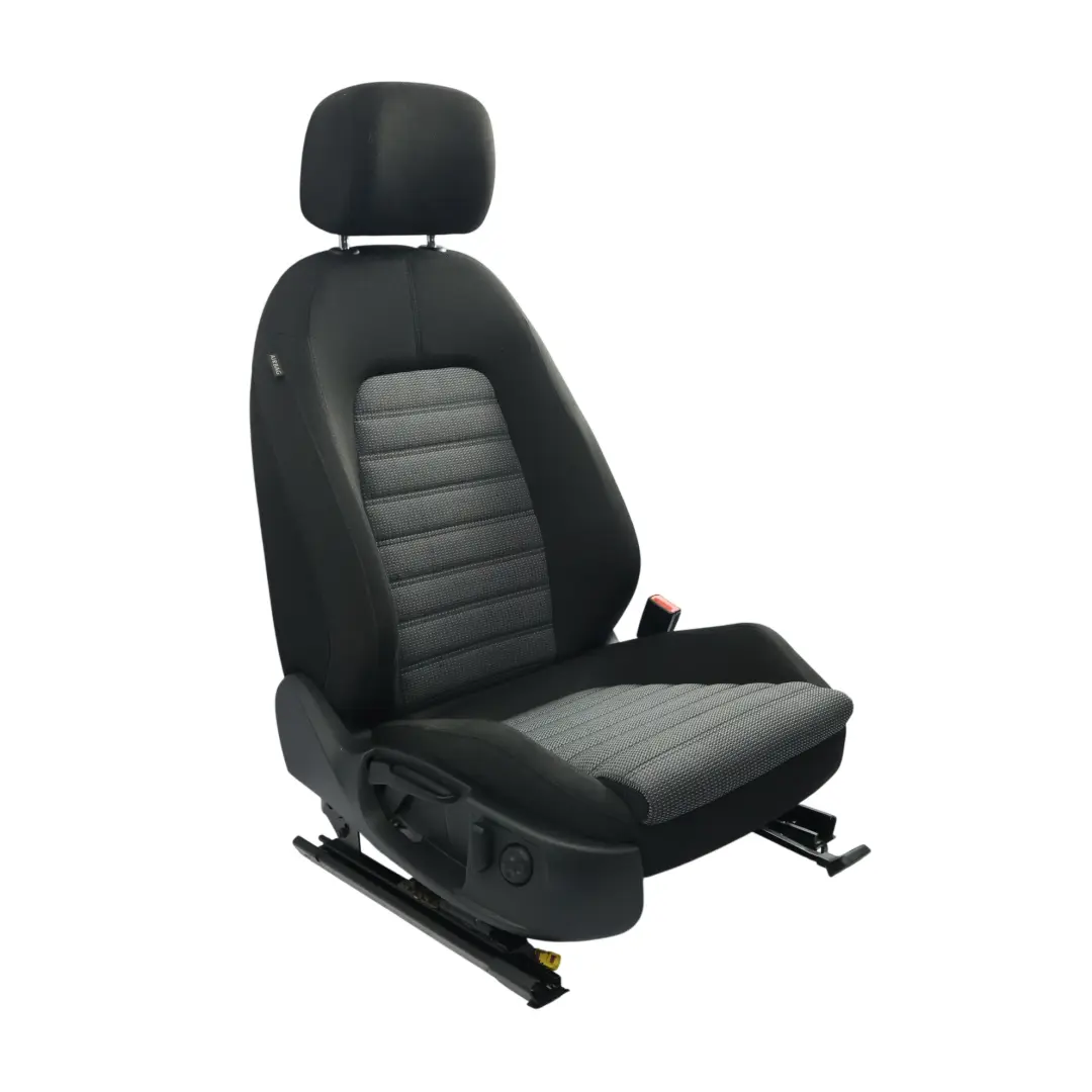 Volkswagen Passat B7 Vorder Sitz Beheizt Elektrisch Stoff Schwarz Rechts - SKU 3AA881806FA-1 - Teilenummer 3AA881806FA