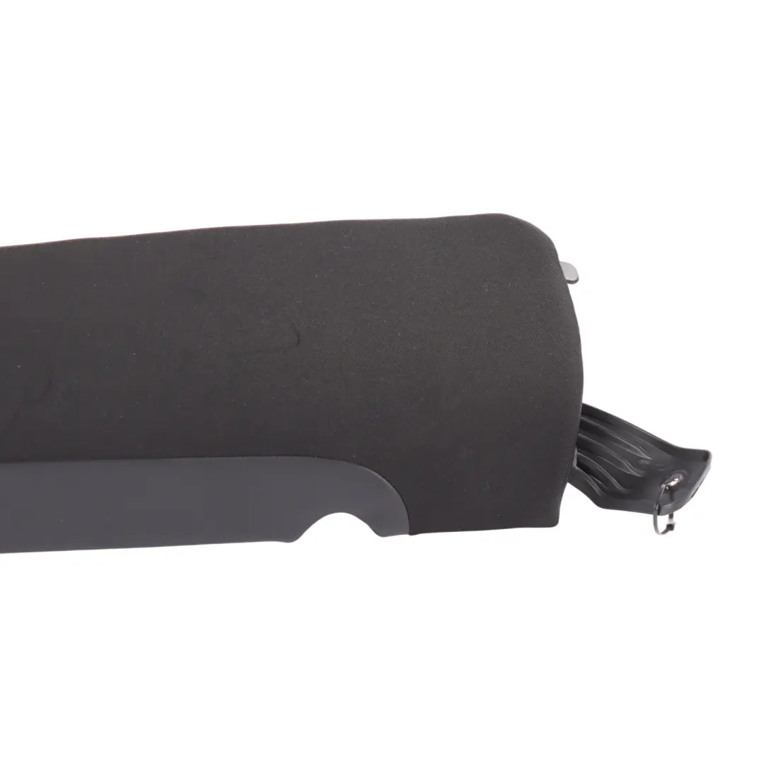 VW Passat B7 Rear Seat Finisher Left N/S Bench Side Black Fabric - SKU 3AA885701T - Part number 3AA885701T
