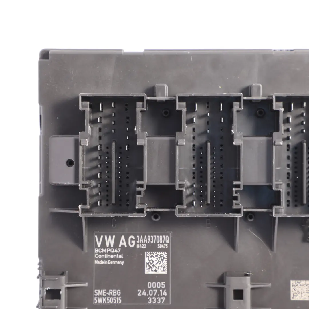 Module BCM Body Control Unit Module ECU to Volkswagen VW Passat B7 with Part number 3AA937087Q Volkswagen VW Passat B7 Module BCM Body Control Unit Module ECU - SKU 3AA937087Q - Part number 3AA937087Q