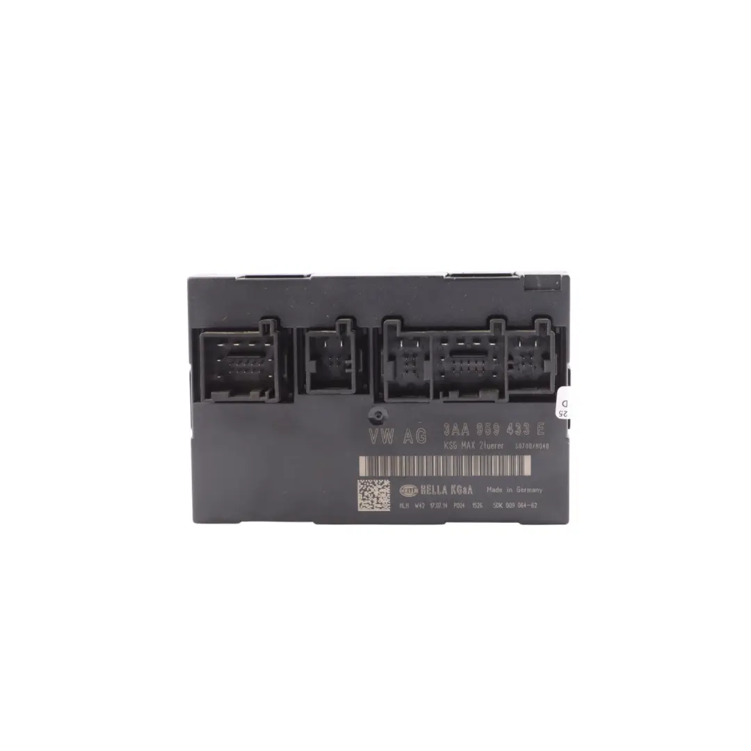 Moduł Komfortu ECU do Volkswagen Passat B7 o numerze 3AA959433E Volkswagen Passat B7 Moduł Komfortu ECU - SKU 3AA959433E - Numer Części 3AA959433E