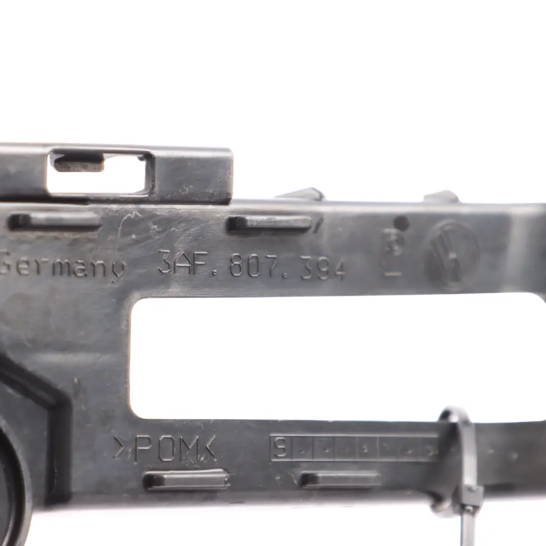 Bumper Mount Bracket Holder Right O/S to Volkswagen Passat B7 Rear with Part number 3AF807394 Volkswagen Passat B7 Rear Bumper Mount Bracket Holder Right O/S - SKU 3AF807394 - Part number 3AF807394