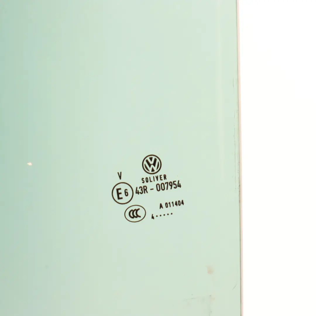 Door Side Window Glass Left N/S to VW Volkswagen Passat B7 Rear with Part number 3AF845025A VW Volkswagen Passat B7 Rear Door Side Window Glass Left N/S - SKU 3AF845025A - Part number 3AF845025A