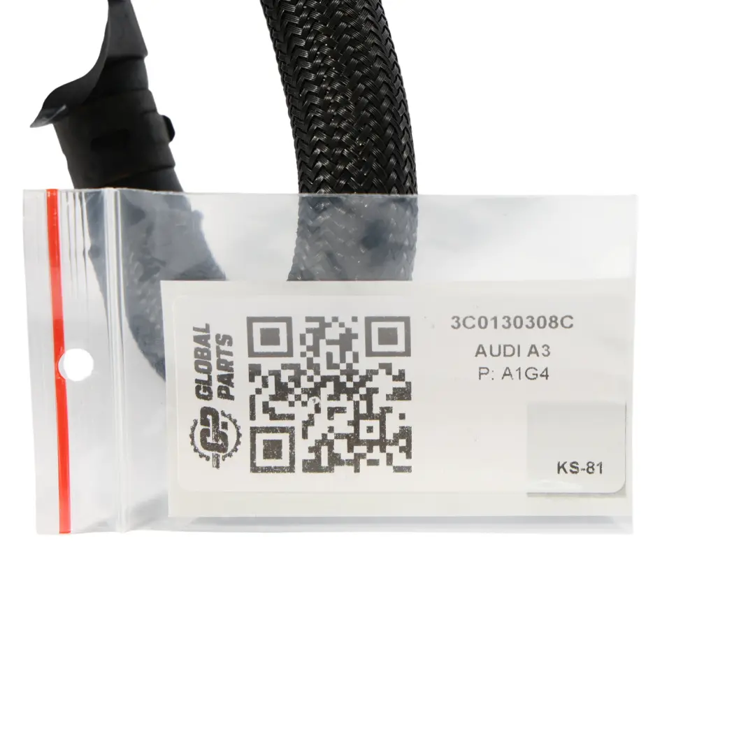 Audi A3 8P manguera de combustible de retorno de la línea - SKU 3C0130308C - Número de pieza 3C0130308C