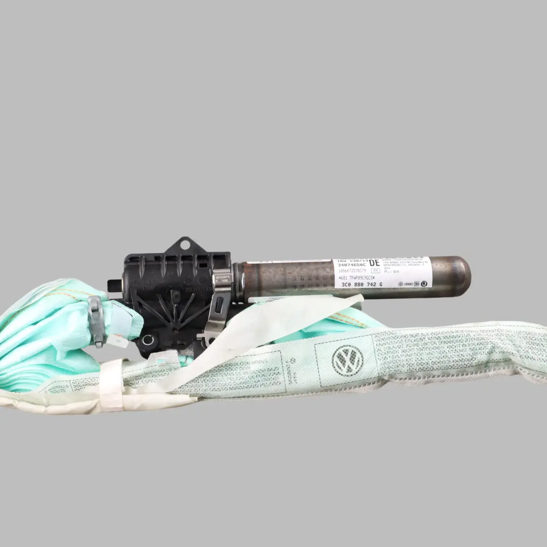 Volkswagen Passat B7 Roof Curtain Headliner Air Module Right O/S - SKU 3C0880742G - Part number 3C0880742G