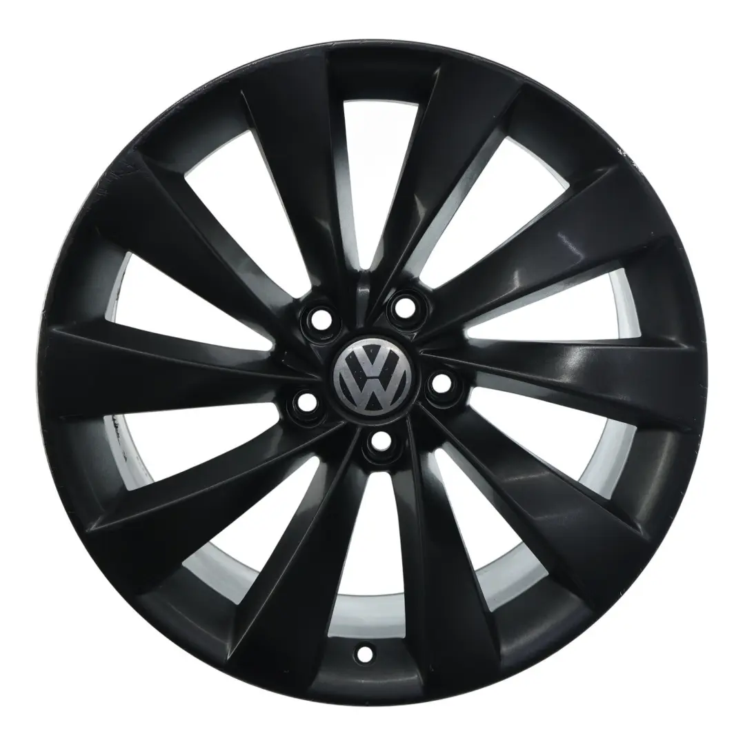 Volkswagen Scirocco Mk3 Jante Alliage Noire 18" 8J ET:41 - SKU 3C8601025D-1 - Numéro de pièce 3C8601025D