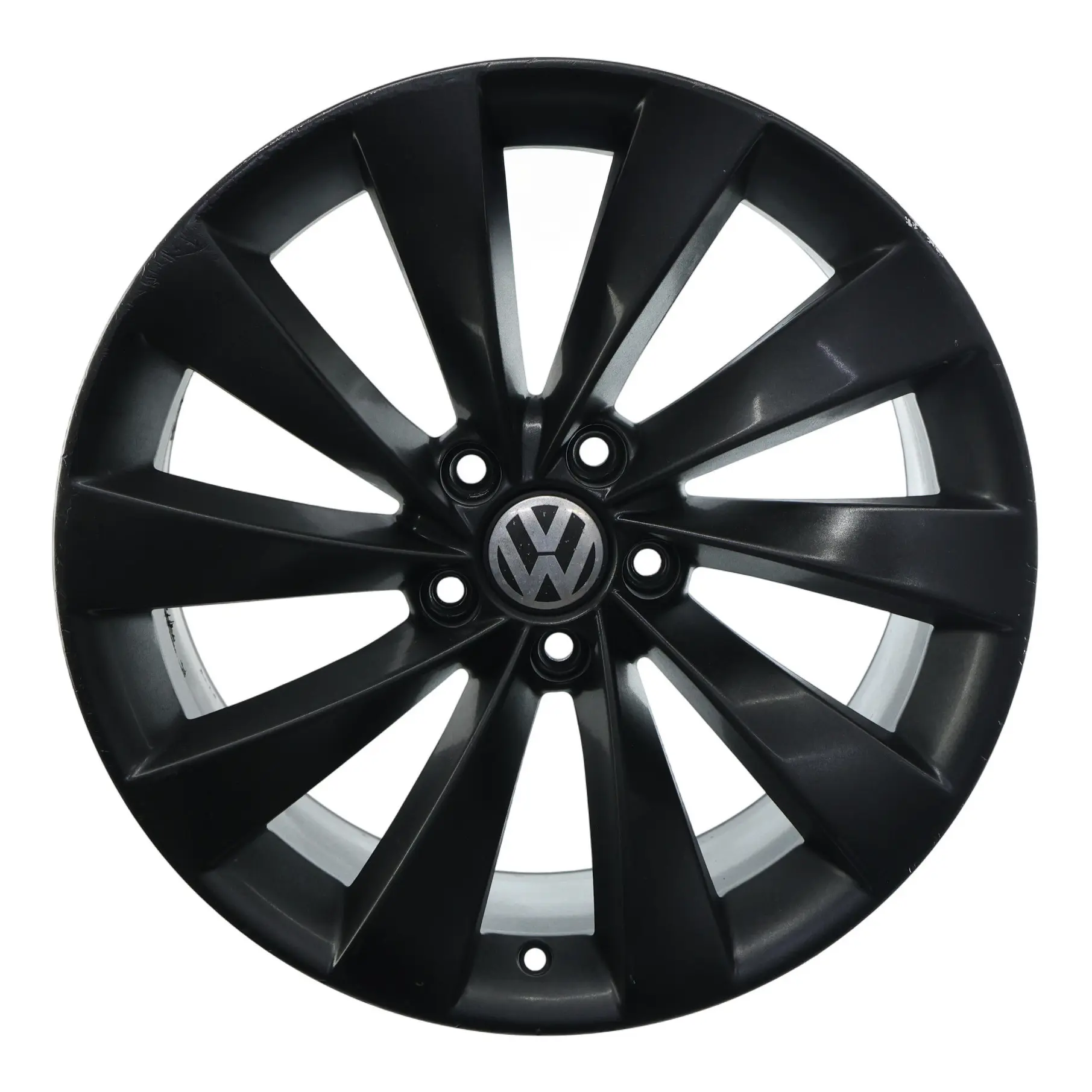 Volkswagen Scirocco Mk3 Jante Alliage Noire 18" 8J ET:41 3C8601025D