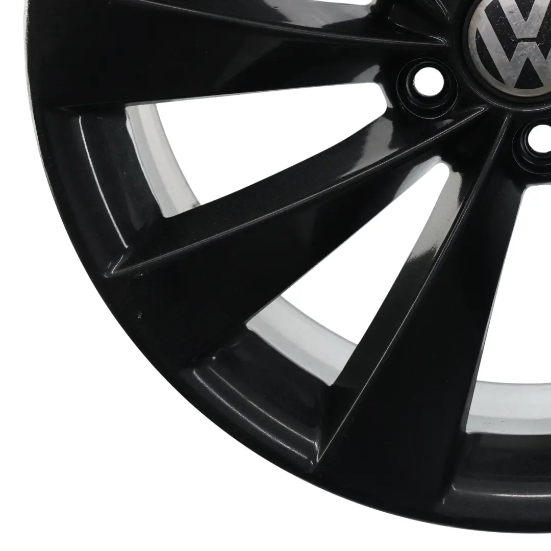 Volkswagen Scirocco Mk3 Black Wheel Alloy Rim 18" 8J ET:41 - SKU 3C8601025D-2 - Part number 3C8601025D