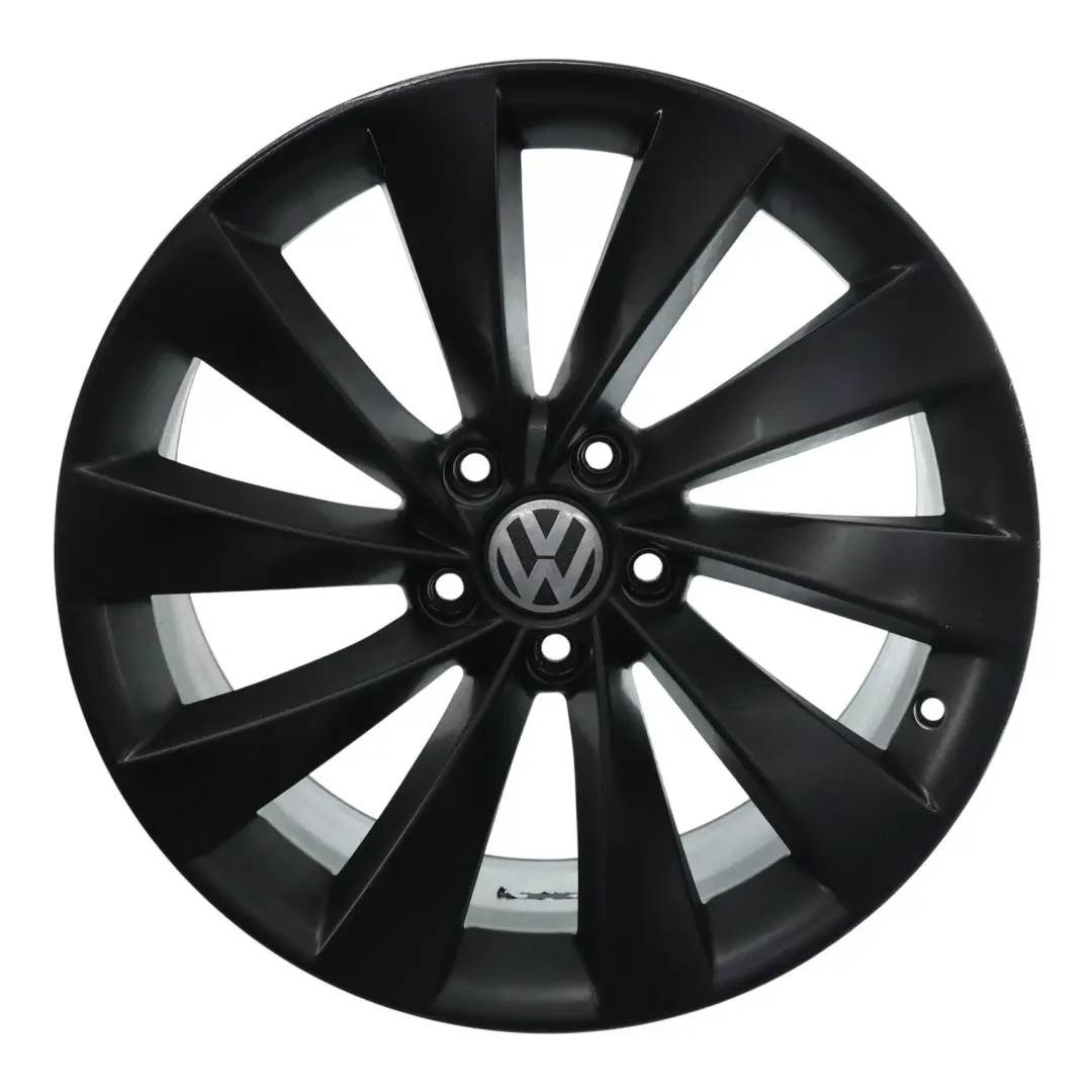 Volkswagen Scirocco Mk3 Black Wheel Alloy Rim 18" 8J ET:41 - SKU 3C8601025D-3 - Part number 3C8601025D