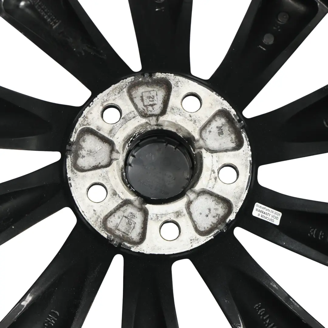 Volkswagen Scirocco Mk3 Black Wheel Alloy Rim 18" 8J ET:41 - SKU 3C8601025D-3 - Part number 3C8601025D