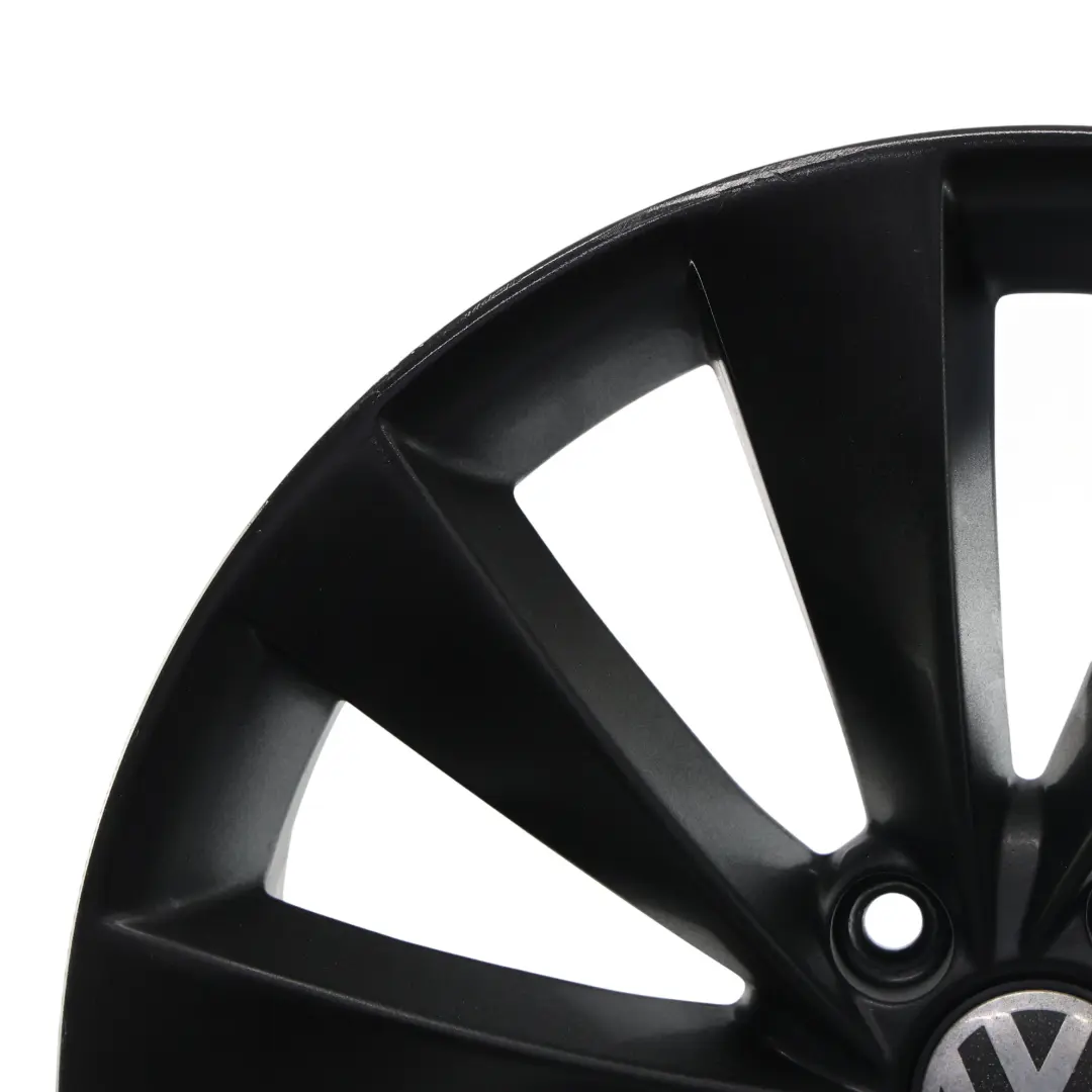 Volkswagen Scirocco Mk3 Black Wheel Alloy Rim 18" 8J ET:41 - SKU 3C8601025D-3 - Part number 3C8601025D