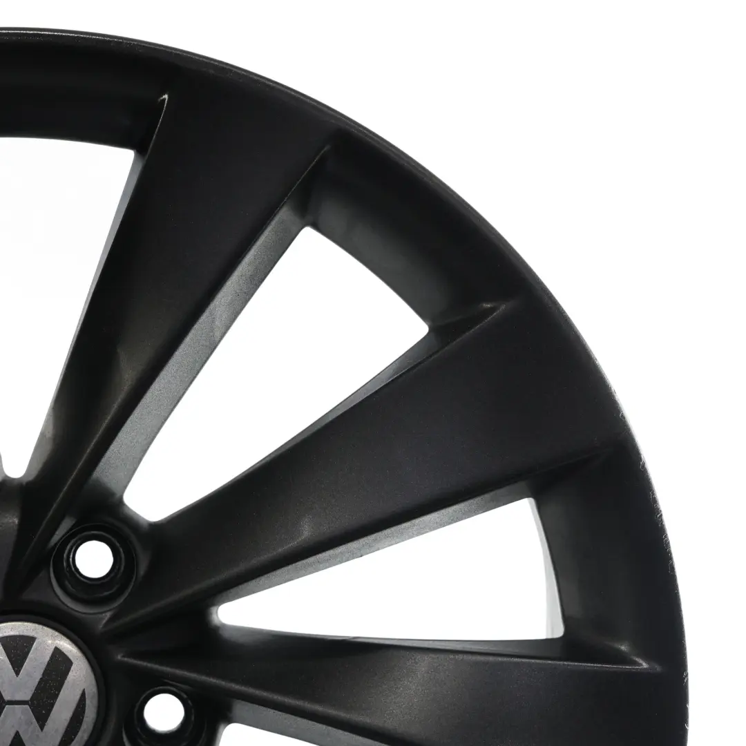 Volkswagen Scirocco Mk3 Black Wheel Alloy Rim 18" 8J ET:41 - SKU 3C8601025D-3 - Part number 3C8601025D