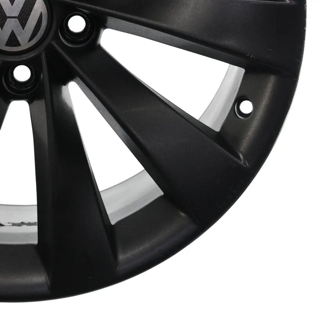 Volkswagen Scirocco Mk3 Black Wheel Alloy Rim 18" 8J ET:41 - SKU 3C8601025D-3 - Part number 3C8601025D