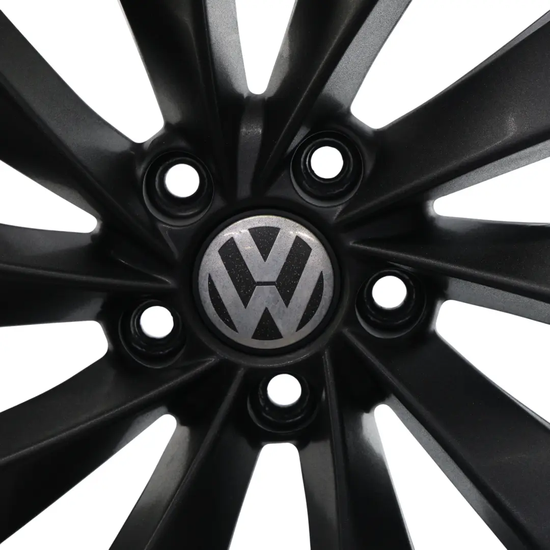 Volkswagen Scirocco Mk3 Black Wheel Alloy Rim 18" 8J ET:41 - SKU 3C8601025D-3 - Part number 3C8601025D