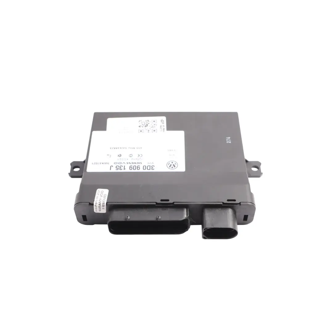 7L Keyless Entry Modul Steuergerät ECU für Volkswagen Touareg mit Teilenummer 3D0909135J Volkswagen Touareg 7L Keyless Entry Modul Steuergerät ECU - SKU 3D0909135J - Teilenummer 3D0909135J