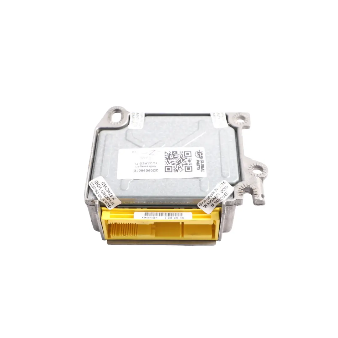 VW Volkswagen Touareg 7L Módulo De Aire Unidad De Control ECU SRS - SKU 3D0909601E - Número de pieza 3D0909601E