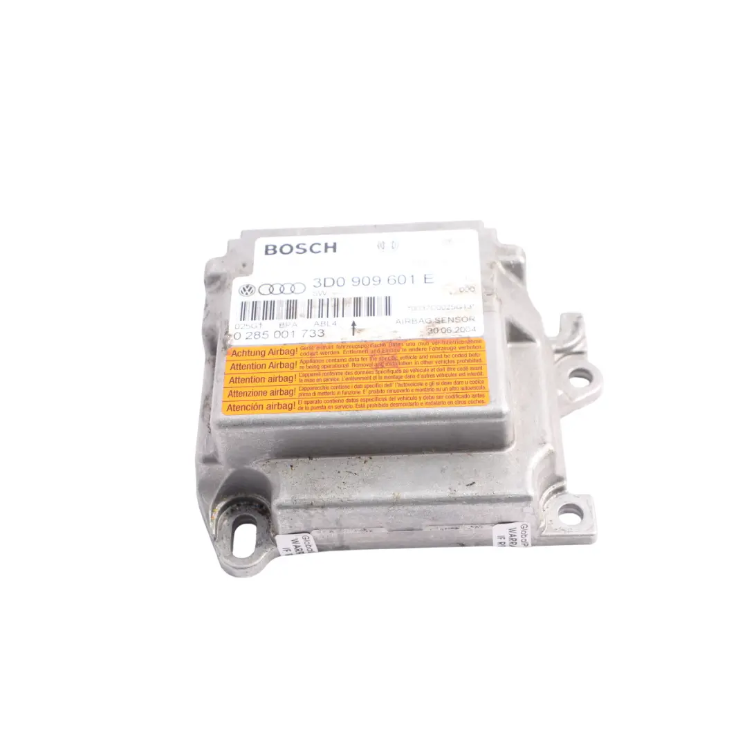 VW Volkswagen Touareg 7L Unité De Commande Du Module D'Air ECU SRS - SKU 3D0909601E - Numéro de pièce 3D0909601E