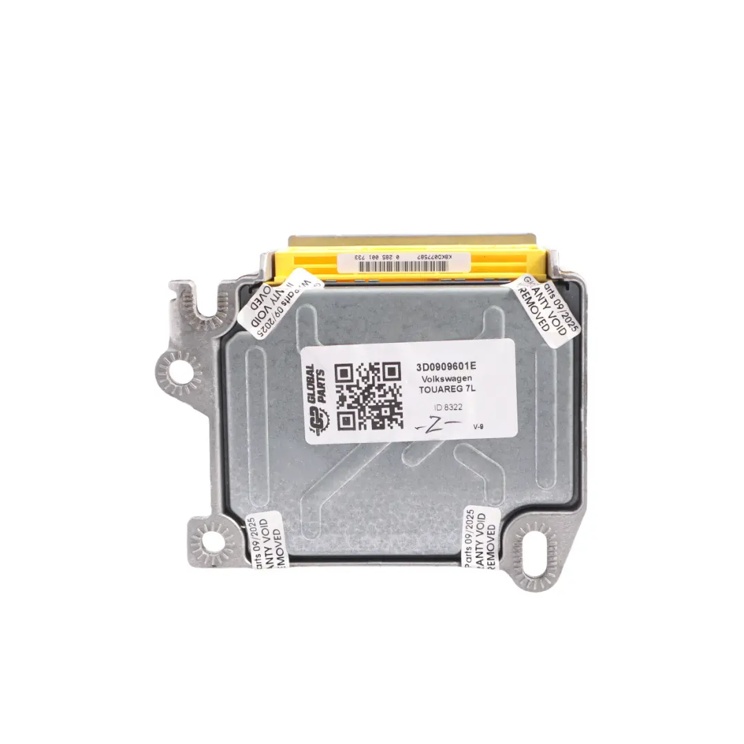 VW Volkswagen Touareg 7L Unité De Commande Du Module D'Air ECU SRS - SKU 3D0909601E - Numéro de pièce 3D0909601E