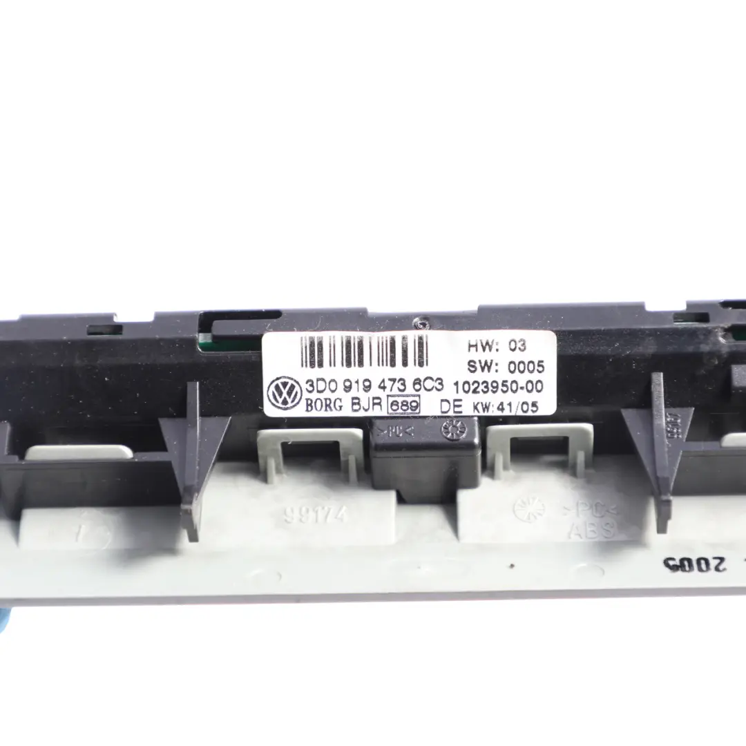 Volkswagen Touareg 7L PDC Einpark Hilfe System Display Panel Unit - SKU 3D0919473 - Teilenummer 3D0919473