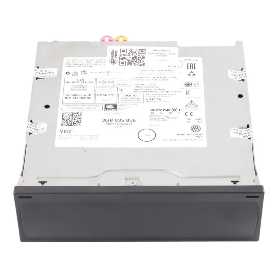 Volkswagen Polo Mk6 Radio Stereo Head Unit Navigation Sat Nav - SKU 3G8035816 - Part number 3G8035816