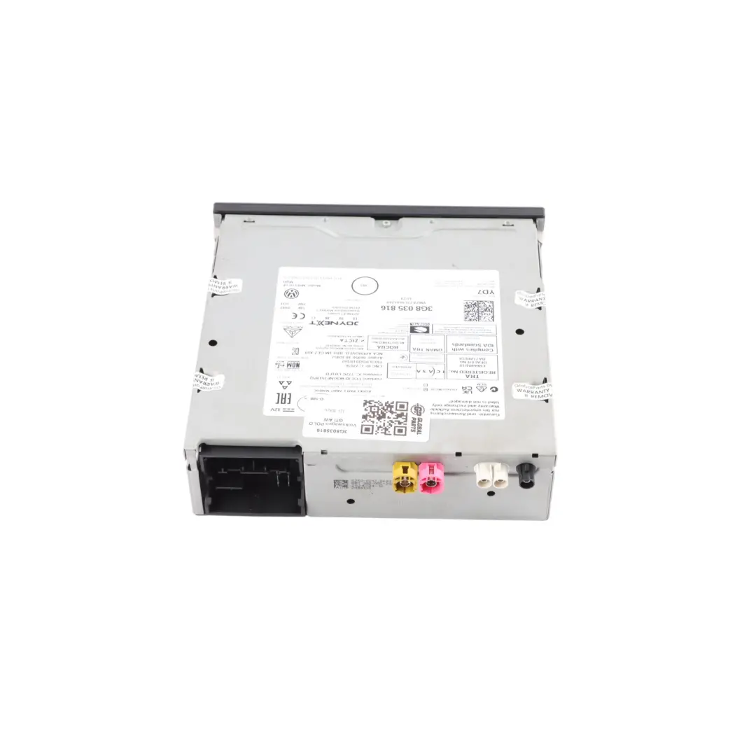 Volkswagen Polo Mk6 Radio Stereo Head Unit Navigation Sat Nav - SKU 3G8035816 - Part number 3G8035816