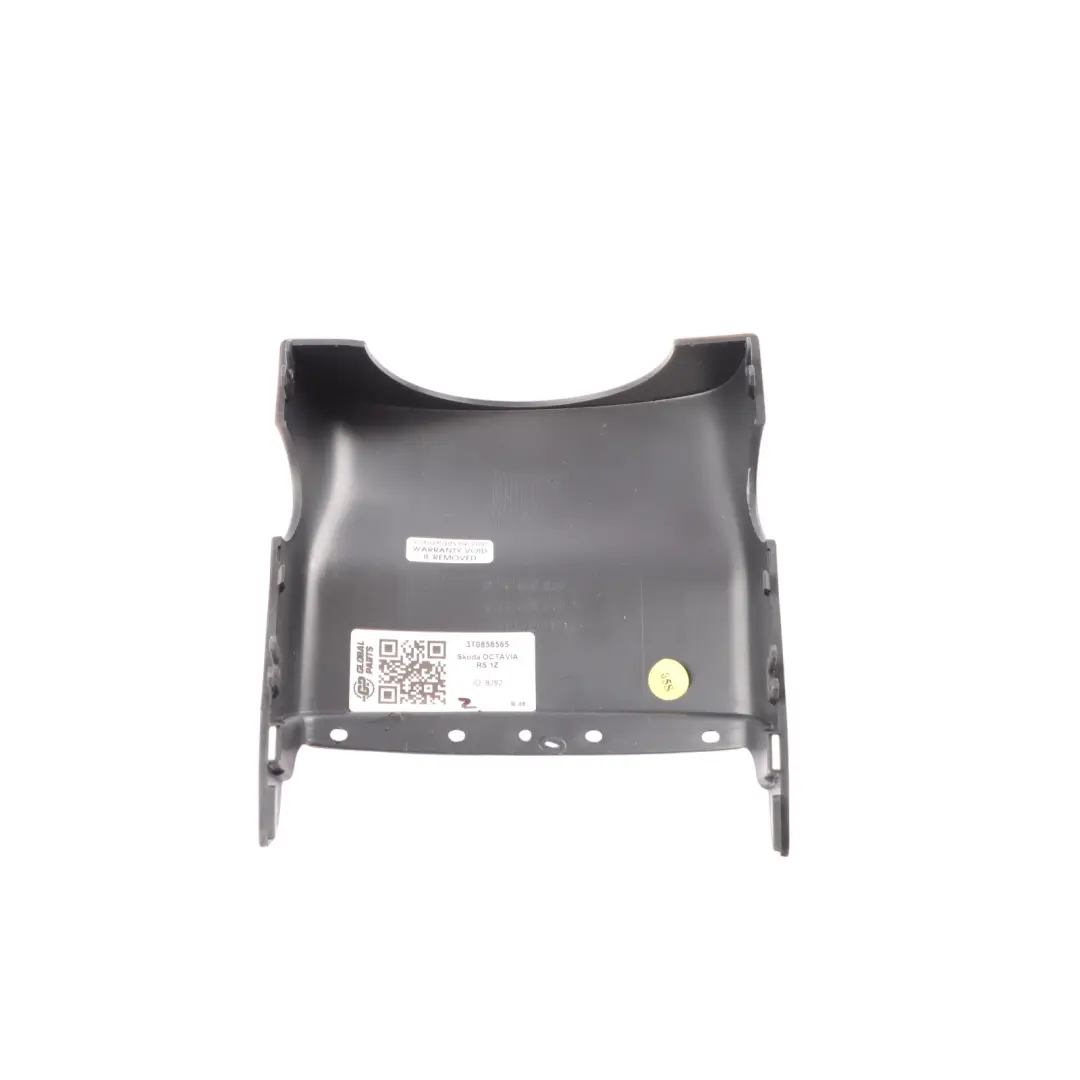 1Z RS Steering Column Upper Surround Trim Panel Cover to Skoda Octavia with Part number 3T0858565 Skoda Octavia 1Z RS Steering Column Upper Surround Trim Panel Cover - SKU 3T0858565 - Part number 3T0858565