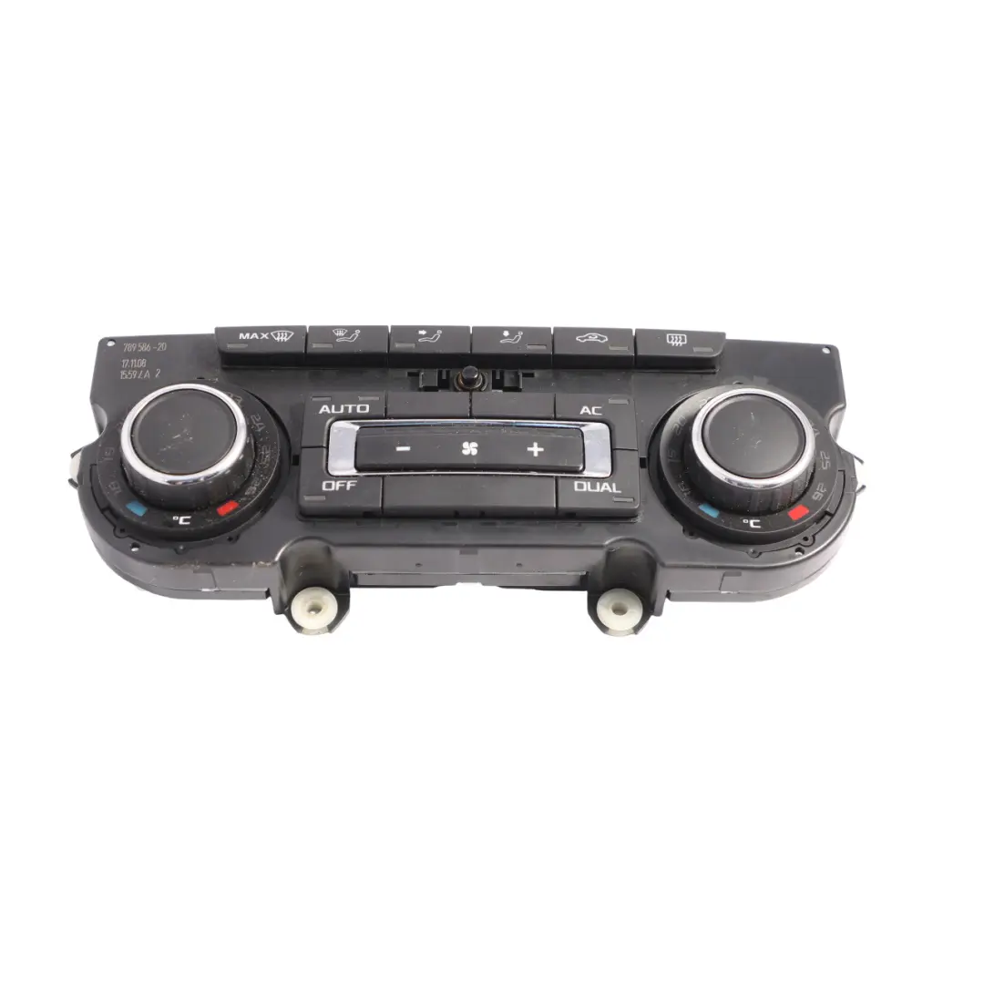 Skoda Octavia Mk2 1Z Climate Control A/C Switch Panel Control Unit - SKU 3T0907044AB - Part number 3T907044AB