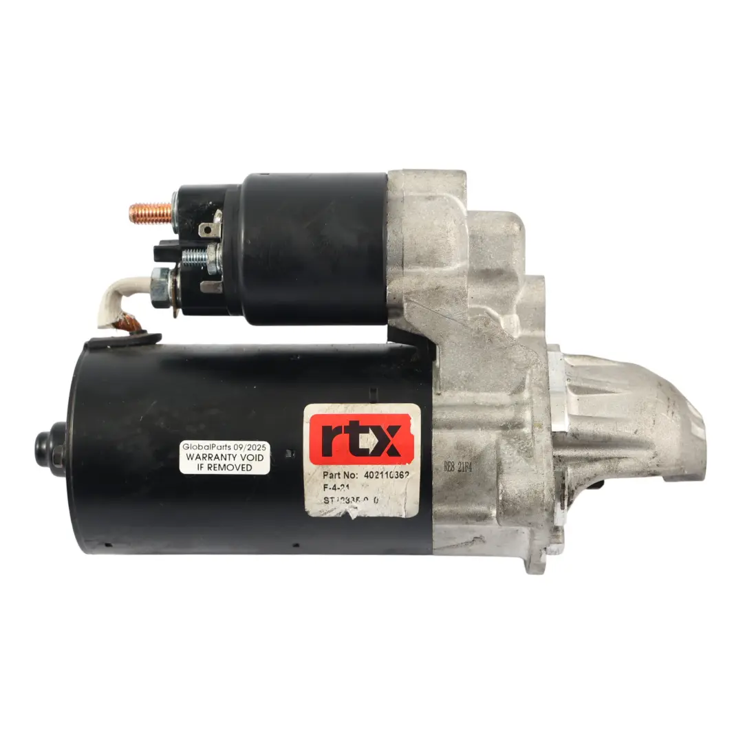 Actuador Del Motor De Arranque Diesel RTX para BMW E60 E63 E87 E90 con número de pieza 402110362 BMW E60 E63 E87 E90 Actuador Del Motor De Arranque Diesel RTX - SKU 402110362 - Número de pieza 402110362